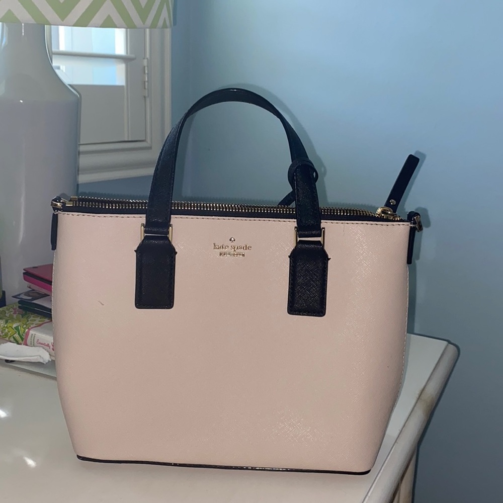 Taupe / Blush Kate Spade handbag